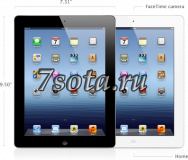 Apple iPad3 Wi-Fi + 4G 32 GB �����